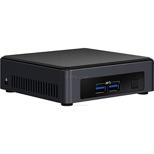  Intel NUC7I3DNKE 7th Gen Core i3 System (BOXNUC7I3DNKE), 4GB DDR4, 120GB M.2 SSD, NO OS, Pre-Assembled and Tested by E-ITX