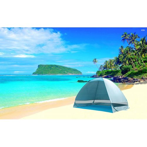  E-joy e-joy Automatic Pop Up Instant Portable Outdoors Beach Tent, Lightweight Portable Family Sun Shelter Cabana,Provide UPF 50+ Sun Shelter