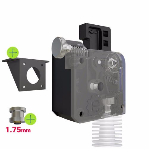  Genuine E3D Titan Extruder Standard Mounting Bracket 1.75mm Bowden Adapter (TITAN-EXT-ST-+BR-+BA175)