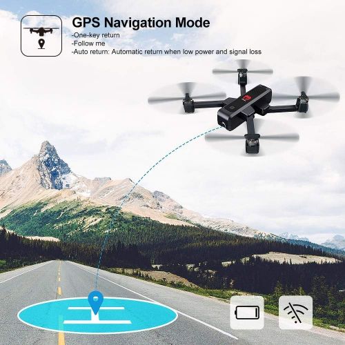  [아마존핫딜][아마존 핫딜] GPS Drone with 2K Camera for Adults,EACHINE EX3 Brushless Motor 5G WiFi Long Flight Time FPV with 2K Camera Optical Flow OLED Switchable Remote Foldable RC Drone Quadcopter RTF