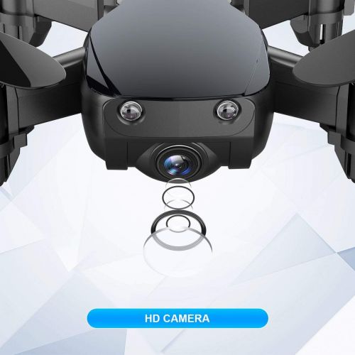  [아마존 핫딜] Mini Drone with Camera for Kids and Adults, EACHINE E61HW WiFi FPV Quadcopter with HD Camera Selfie Pocket Nano Drone for Beginner RTF - Altitude Hold Mode, One Key Take Off/Landin