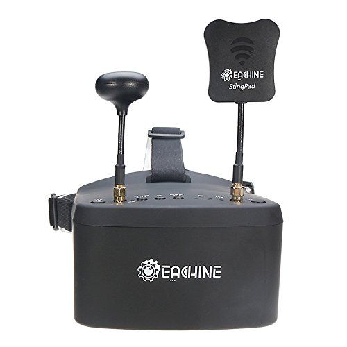  EACHINE EV800D FPV Goggles with DVR 5.8G 40CH 5 Inch 800x480 Diversity Video Headset Build in Battery