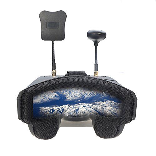  EACHINE EV800D FPV Goggles with DVR 5.8G 40CH 5 Inch 800x480 Diversity Video Headset Build in Battery
