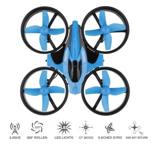  EACHINE sykii RC Mini Drone H36 2.4Ghz 6Axis Gyro Headless Mode Remote Control One Key Return RC Helicopter.