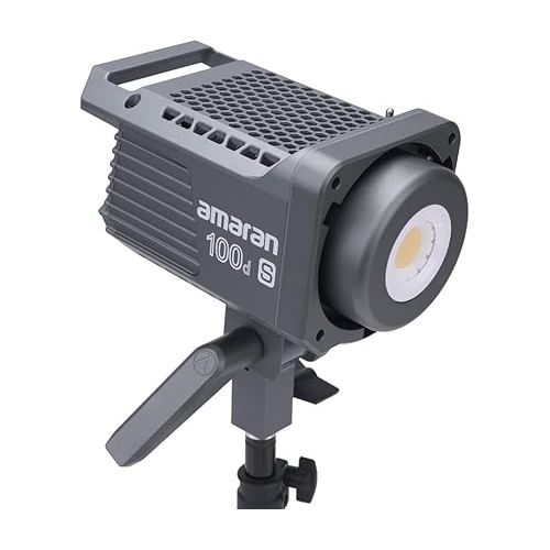  Aputure Amaran 100d S 100d-s 100ds LED Video Light, 100W CRI 96+ TLCI 99+ Sidus Link App Control DC/AC Power Supply Bowens Mount, Made by Aputure