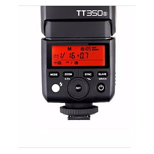  EACHSHOT Godox TT350S 2.4G HSS 1/8000s TTL GN36 Wireless Speedlite Flash for Sony Mirrorless DSLR A7 A7R A7S A7-II A7-III A7R-II A7R-III A7S-II A6300 A6000 Color Filter