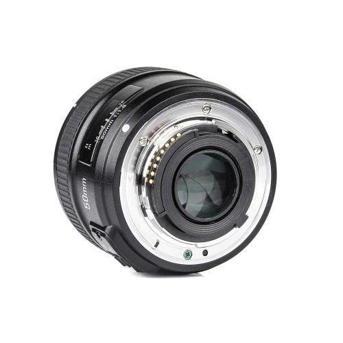  YONGNUO YN EF 50mm f/1.8 AF Lens YN50 Aperture Auto Focus for Nikon Cameras as AF-S 50mm 1.8G with EACHSHOT Cleaning Cloth
