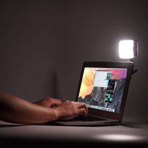  [아마존베스트]Led Zoom Light Kit, Laptop Computer Light for Video Conferencing, light for Zoom meeting Self Broadcasting Live Streaming Eachshot es36