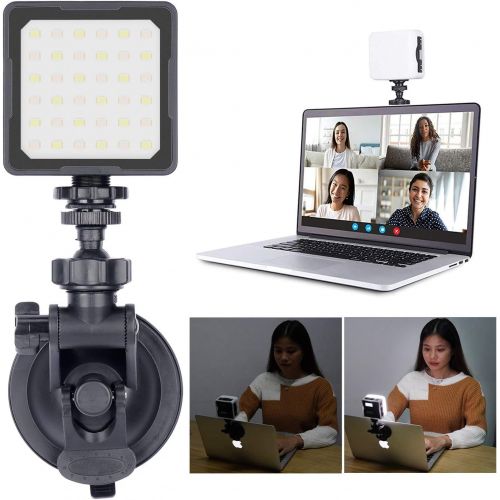  [아마존베스트]Led Zoom Light Kit, Laptop Computer Light for Video Conferencing, light for Zoom meeting Self Broadcasting Live Streaming Eachshot es36