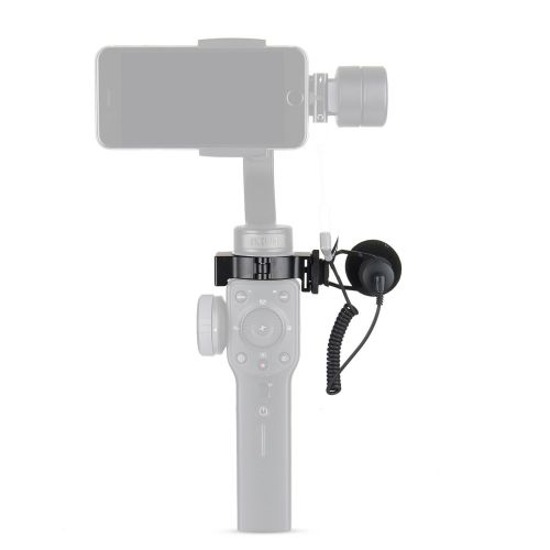  EACHSHOT COMICA CVM-VM10-II Kit Cardioid Directional Condenser Video Microphone Mic With Adapter 4-Ring Mount for Zhiyun Smooth 4 (Includes Mic & Ring Mount)