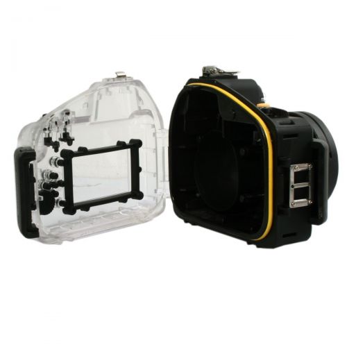  EACHSHOT 40m130ft Waterproof Underwater Camera Housing Case for Sony NEX-5N Can Be Used With 18-55mm Lens With 67mm Red Filter