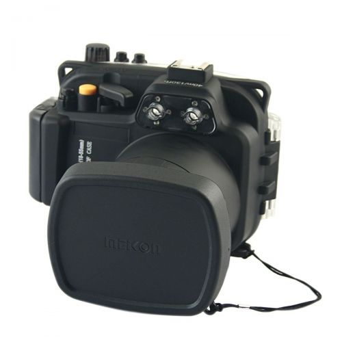 EACHSHOT 40M Waterproof Underwater Camera Housing Case Bag for Sony NEX-5R NEX-5L 18-55mm Lens Camera