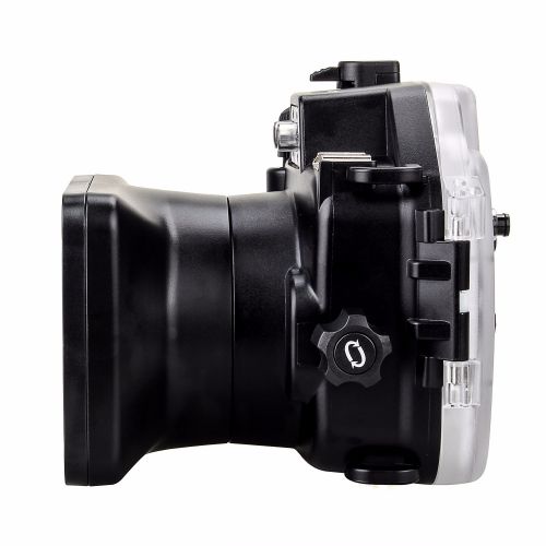  EACHSHOT 40M130ft Underwater Housing for Panasonic Lumix LX100 with 27-75mm Lens