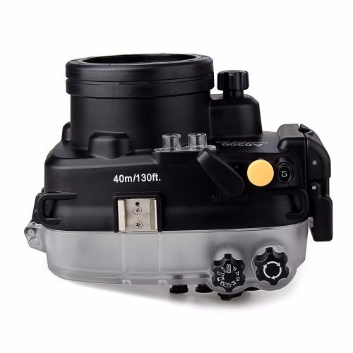  EACHSHOT 40m130ft Waterproof Underwater Camera Housing Case for A6300 Can Be Used With 16-50mm Lens