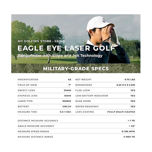  My Golfing Store Eagle Eye Golf Rangefinder