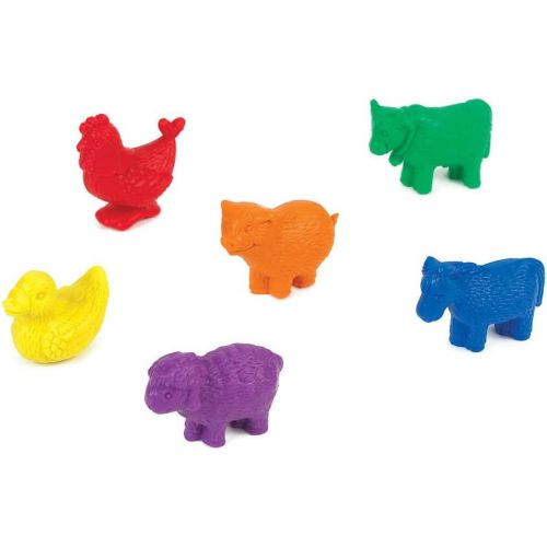  EAI Education Farm Animal Counters - Set of 144