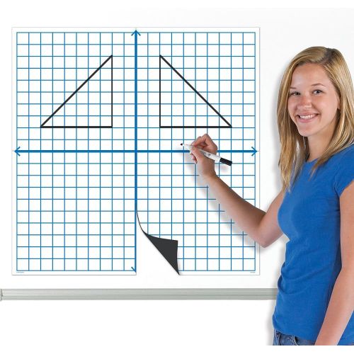  EAI Education Jumbo Magnetic X-Y Coordinate Grid