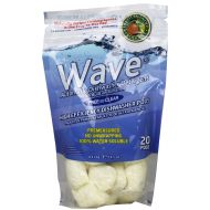 EARTH FRIENDLY Earth Friendly Wave Automatic Dishwasher Detergent Pods, 14.5 Ounce - 20 per pack -- 12 packs per case.