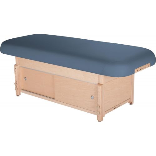  EARTHLITE Stationary Massage Table SEDONA - Solid Hard Maple, Options for 3 Bases, 3 Tops, 6 Colors, Adjustable Height (28-32x73) - Made in the USA