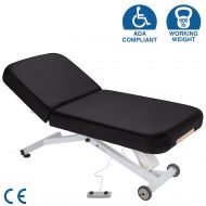 EARTHLITE Electric Lift Massage Table ELLORA - Most Popular Spa Lift Hydraulic Massage Table, FlatTiltSalon Top, Comfortable & Reliable (28”, 30”, 32” x 73”) - Made in USA