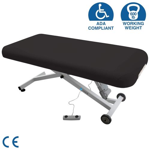  EARTHLITE Electric Lift Massage Table ELLORA - Most Popular Spa Lift Hydraulic Massage Table, FlatTiltSalon Top, Comfortable & Reliable (28”, 30”, 32” x 73”) - Made in USA