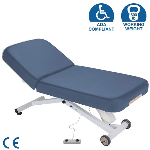  EARTHLITE Electric Lift Massage Table ELLORA - Most Popular Spa Lift Hydraulic Massage Table, FlatTiltSalon Top, Comfortable & Reliable (28”, 30”, 32” x 73”) - Made in USA