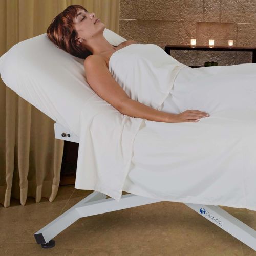  EARTHLITE Electric Lift Massage Table ELLORA - Most Popular Spa Lift Hydraulic Massage Table, FlatTiltSalon Top, Comfortable & Reliable (28”, 30”, 32” x 73”) - Made in USA