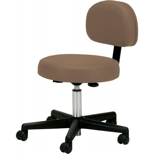  EARTHLITE Pneumatic Massage Salon Drafting Stool - No Leaking (vs. Hydraulic), Adjustable, Rolling, CFC-Free, Medical Spa Facial Chair