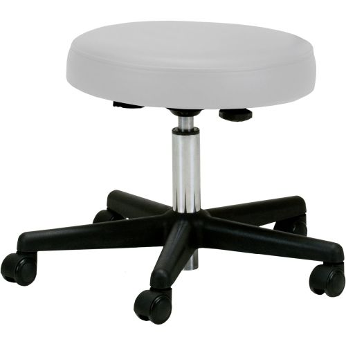  EARTHLITE Pneumatic Massage Salon Drafting Stool - No Leaking (vs. Hydraulic), Adjustable, Rolling, CFC-Free, Medical Spa Facial Chair