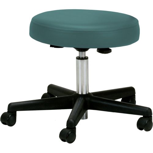  EARTHLITE Pneumatic Massage Salon Drafting Stool - No Leaking (vs. Hydraulic), Adjustable, Rolling, CFC-Free, Medical Spa Facial Chair