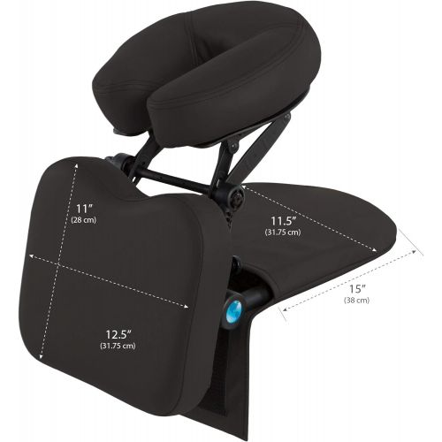  EARTHLITE Travelmate Massage Support System Package - Face Down Desk & Tabletop Massage Kit, Vitrectomy recovery equipment