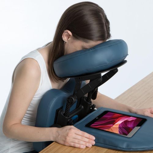  EARTHLITE Travelmate Massage Support System Package - Face Down Desk & Tabletop Massage Kit, Vitrectomy recovery equipment