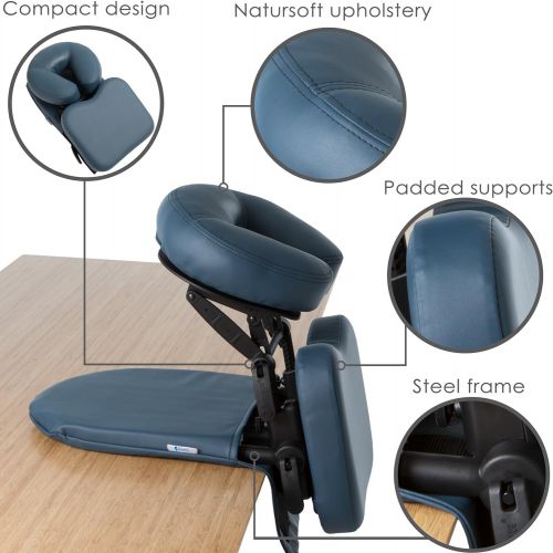  EARTHLITE Travelmate Massage Support System Package - Face Down Desk & Tabletop Massage Kit, Vitrectomy recovery equipment