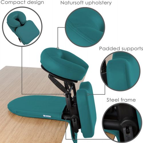  EARTHLITE Travelmate Massage Support System Package - Face Down Desk & Tabletop Massage Kit, Vitrectomy recovery equipment