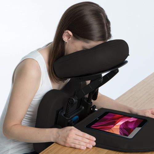  EARTHLITE Travelmate Massage Support System Package - Face Down Desk & Tabletop Massage Kit, Vitrectomy recovery equipment