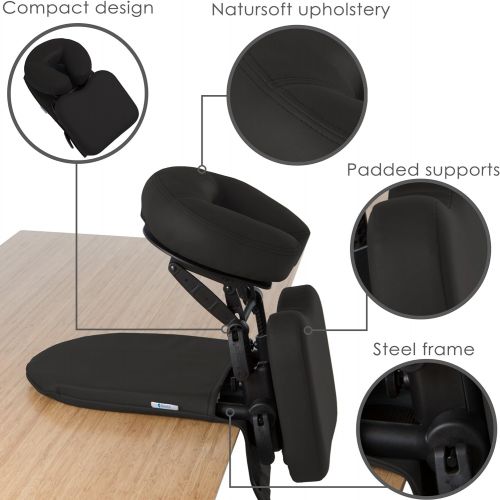  EARTHLITE Travelmate Massage Support System Package - Face Down Desk & Tabletop Massage Kit, Vitrectomy recovery equipment