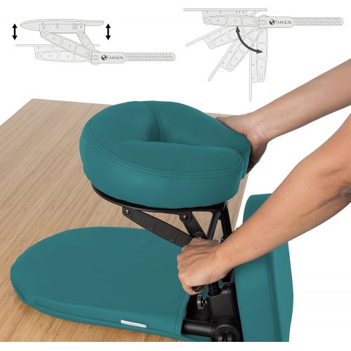  EARTHLITE Travelmate Massage Support System Package - Face Down Desk & Tabletop Massage Kit, Vitrectomy recovery equipment