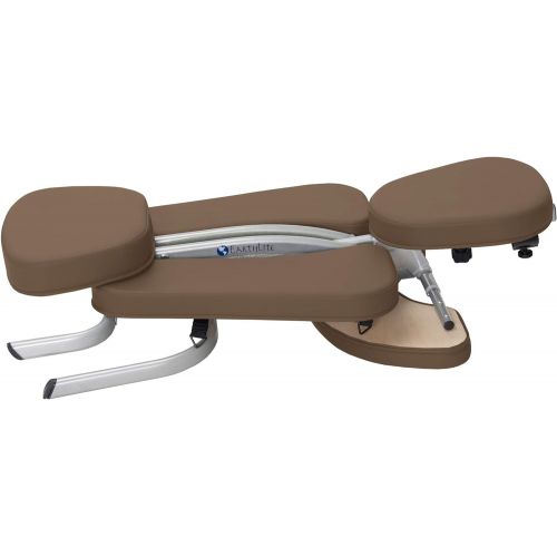  EARTHLITE Vortex Portable Massage Chair Package - Portable, Compact, Strong and Lightweight (15lb) incl. Carry Case, Sternum Pad & Strap