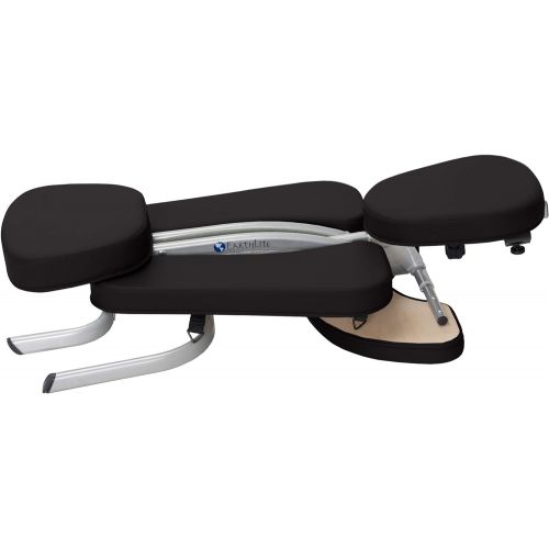  EARTHLITE Vortex Portable Massage Chair Package - Portable, Compact, Strong and Lightweight (15lb) incl. Carry Case, Sternum Pad & Strap