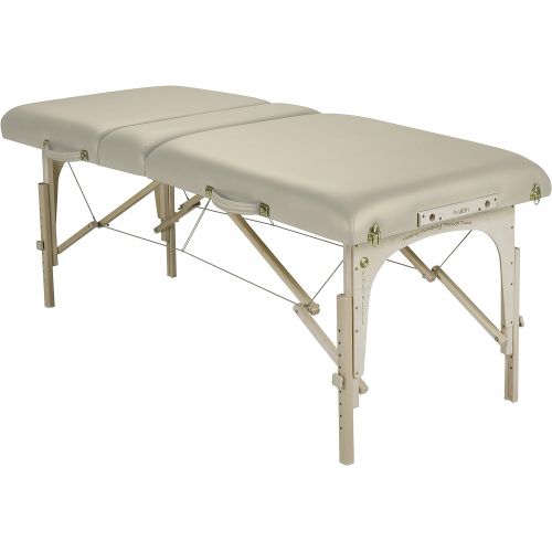  EARTHLITE Portable Massage Table Package AVALON TILT  Reiki Endplate, Premium Flex-Rest Face Cradle & Strata Cushion, Carry Case (30”x73”)