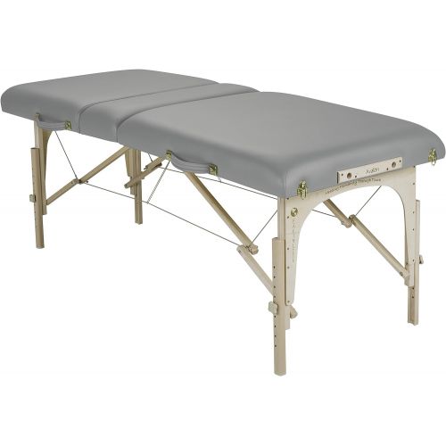  EARTHLITE Portable Massage Table Package AVALON TILT  Reiki Endplate, Premium Flex-Rest Face Cradle & Strata Cushion, Carry Case (30”x73”)