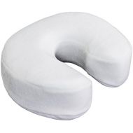 EARTHLITE Massage Face Cradle Cushion MEMORY FOAM - Massage Table & Massage Chair Headrest Pillow w Washable Fleece Cover