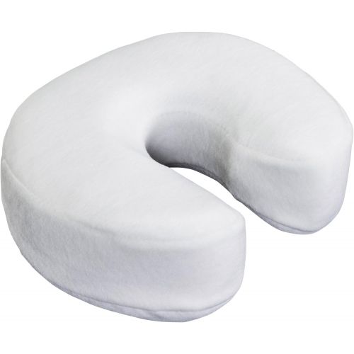  EARTHLITE Massage Face Cradle Cushion MEMORY FOAM - Massage Table & Massage Chair Headrest Pillow w Washable Fleece Cover