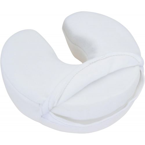  EARTHLITE Massage Face Cradle Cushion MEMORY FOAM - Massage Table & Massage Chair Headrest Pillow w Washable Fleece Cover