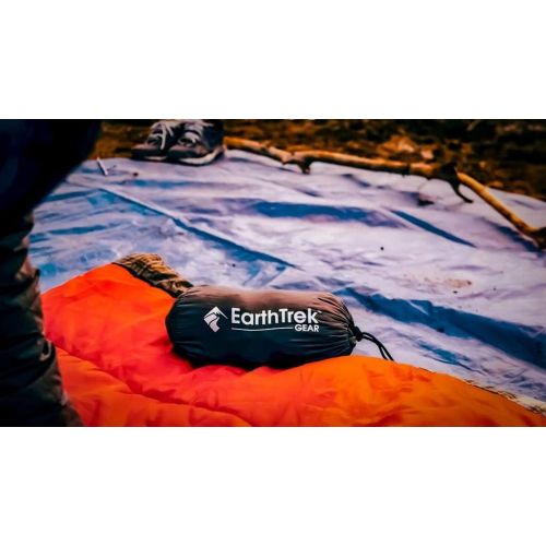  EARTHTREKGEAR EarthTrek Extra Large Zippered Travel Sleeping Bag Liner