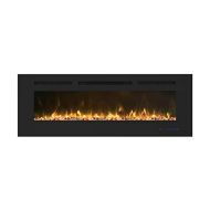 EASE WAY 50 inch Electric Fireplace, Recessed and Wall Mounted Electric Fireplace Insert, Control by Touch Panel & Remote, 13 Flame Settings