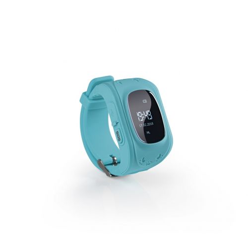  EASYmaxx Kinder Smartwatch | Smart Watch mit GPS Funktion, Elektrisches Digital Armband fuer Jungen und Madchen | SOS Telefon, Standortlokalisierung, Tracker [Blau]