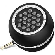 Mini Portable Speakers, EAVO 3W 36mm Microphone Speaker Line-in Speaker with 3.5mm Aux Audio Jack and Plug in Clear Bass Micro for Smart Phone, pad, Tablet, Laptop, Computer.