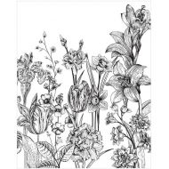 EAZL Flower Garden II by Eazl Premium Gallery Wrap