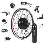 EBIKELING Waterproof Ebike Conversion Kit with Battery 20 Direct Drive Front or Rear Wheel Electric Bike Conversion Kit Ebike Battery & Charger Included